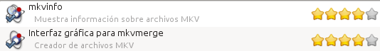 mkvinfo y interfaz gráfica para mkvmerge